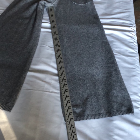 Women’s size Medium gray baci wide leg lounge wear pants - Picture 3 of 10